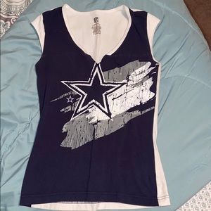 NFL Dallas Cowboys fitted gently worn size small
